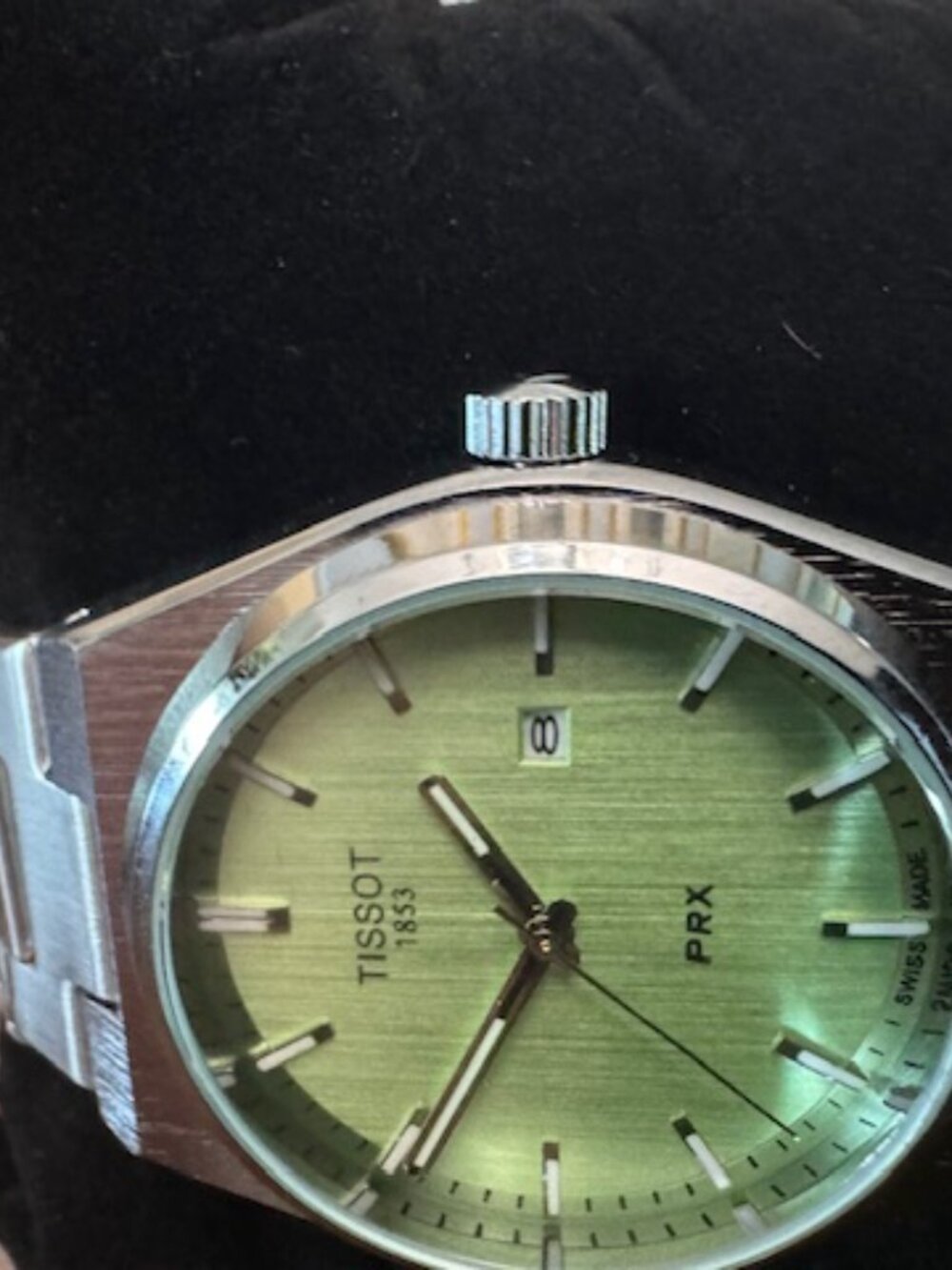 NEW - PRX Men's Quartz Watch w/ Mint Green Dial 40mm Model: T137.410.11.091.01 - Picture 5 of 13